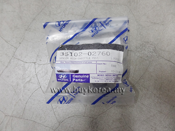 35102-02760-MOBIS ATOS SENSOR ASSY THROTTLE